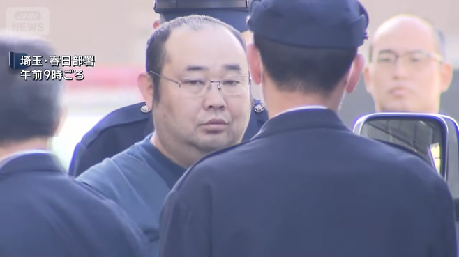 소속 연예인 여성을 성폭행한 혐의로 체포된 전직 연예기획사 대표 야마나카 타쿠마(39). ANN뉴스 유튜브 캡처