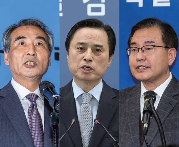 김건희 특별검사팀 민중기 특검, 내란 특별검사팀 조은석 특검, 순직해병 특별검사팀 이명현 특검 ⓒ시사저널 최준필