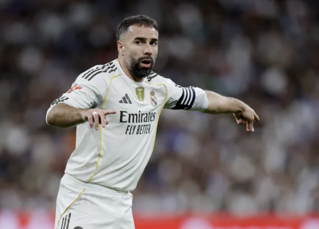 레알 마드리드 주장 다니 카르바할. SNS 캡처