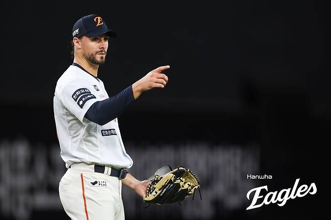 ▲ 먼훗날 한화와 다시 인연을 맺을 수 있을지 관심이 모이는 라이언 와이스 ⓒ 한화 이글스