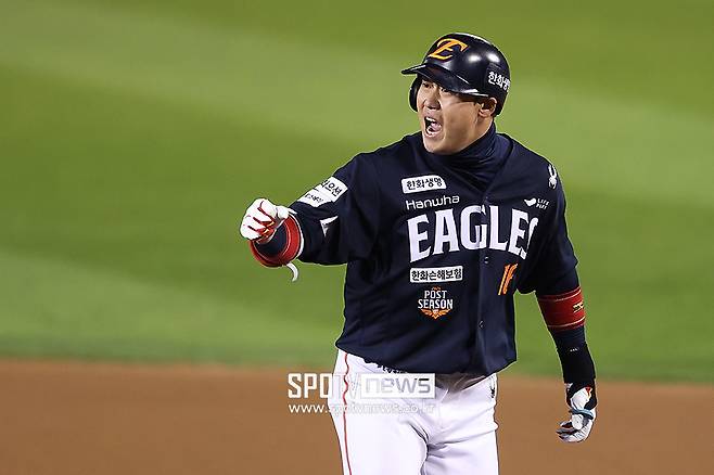 ▲ 경력의 최대 위기에서 화려하게 반등하며 팀 내 입지를 회복한 하주석 ⓒ곽혜미 기자