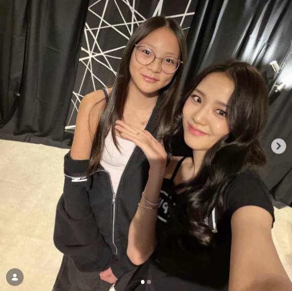 추사랑, 블랙핑크 지수 만났다…야노 시호 보기 드물게 굉장히 긴장해