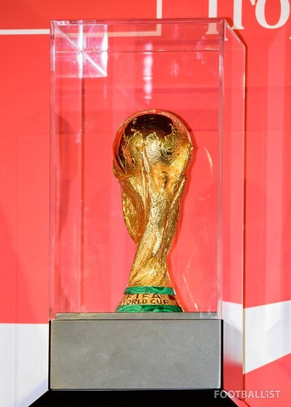 오리지널 FIFA 월드컵 트로피. 서형권 기자