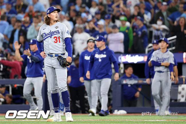 [사진] 다저스 타일러 글래스노. ⓒGettyimages(무단전재 및 재배포 금지)