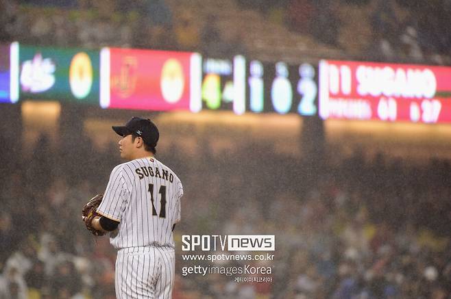 ▲ 스가노 도모유키는 지난 2017년 WBC 준결승전에서 미국을 상대로 호투했다.