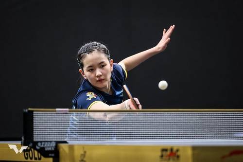 WTT 스타 컨텐더 도하 여자 단식에 나선 김나영 [WTT 인스타그램 캡처. 재판매 및 DB 금지]