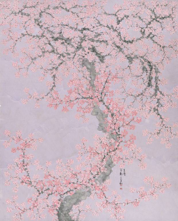 허달재 작 ‘홍매’