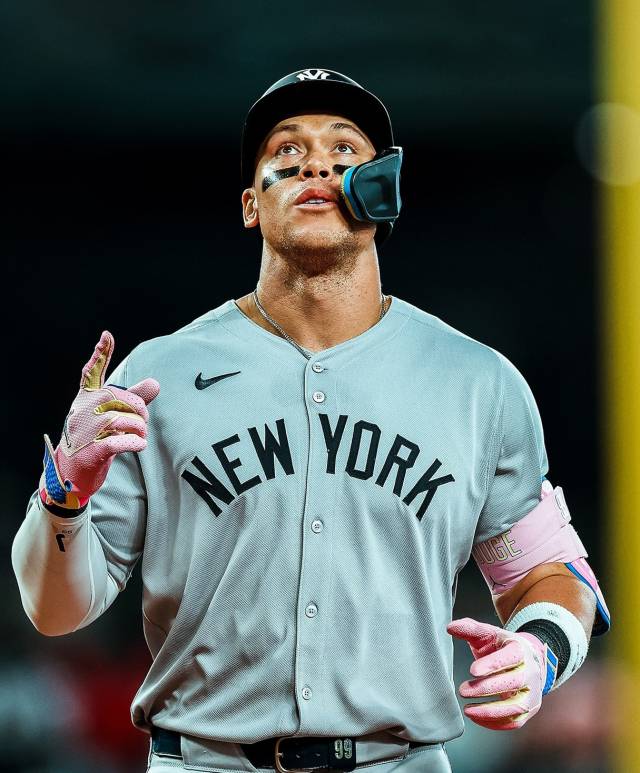 WBCアメリカ代表チームとMLBニューヨーク・ヤンキースを代表するスラッガー、アーロン・ジャッジ。ヤンキースSNS提供