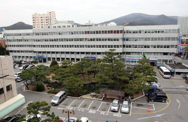 부산 해운대구청 건물 전경. 부산일보DB