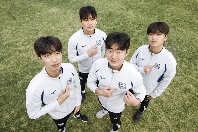 대구FC가 새로 영입한 신인선수 4명. 대구FC 제공