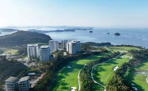 한국 10대 골프코스로 선정된 경기 안산 대부도에 위치한 더헤븐C.C. /사진=한국골프관광협회