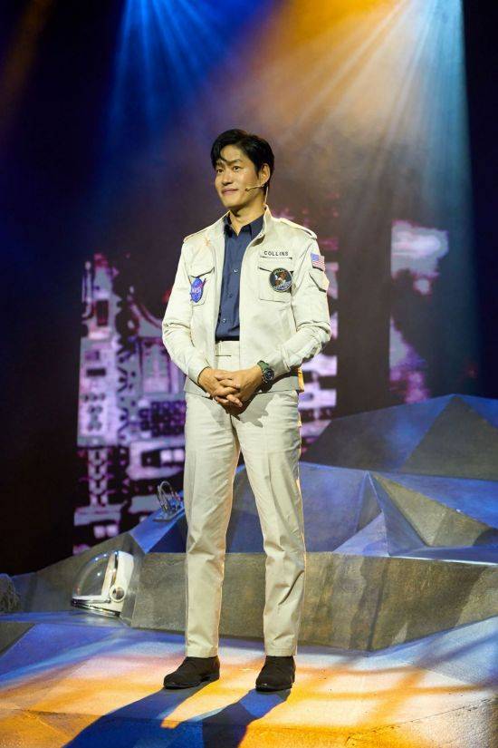 창작 뮤지컬 '비하인드 더 문' 유준상 공연 사진    [사진 제공= 컴퍼니연작]