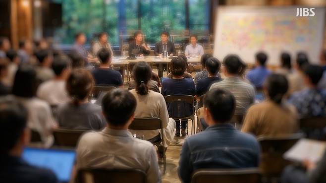 제주 문화예술 정산 개선 TF 세미나의 문제의식을 시각화한 이미지.