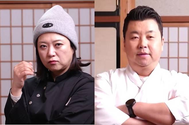 왼쪽부터 방송인 김숙, 정호영 셰프. '사장님 귀는 당나귀 귀' 제공