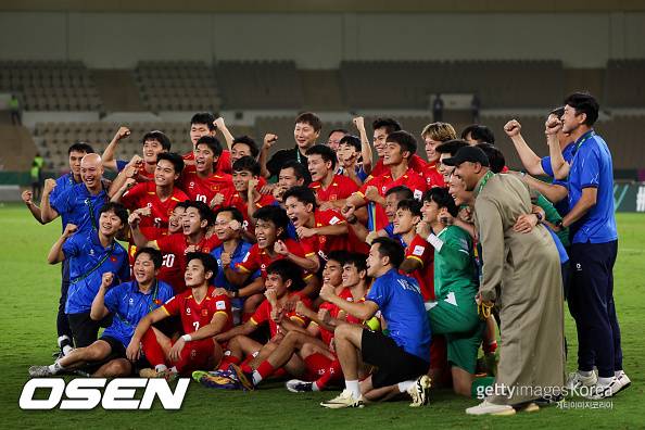 [사진] 베트남 선수단 ⓒGettyimages(무단전재 및 재배포 금지)