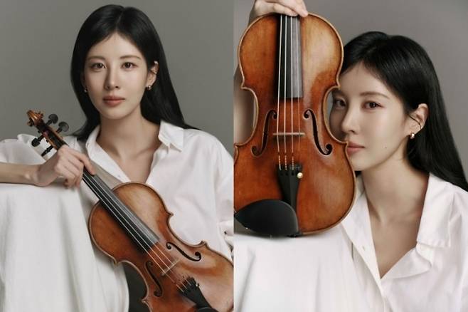 그룹 소녀시대 출신 배우 서현이 바이올리니스트로 무대에 오른다. 꿈이엔티 제공
