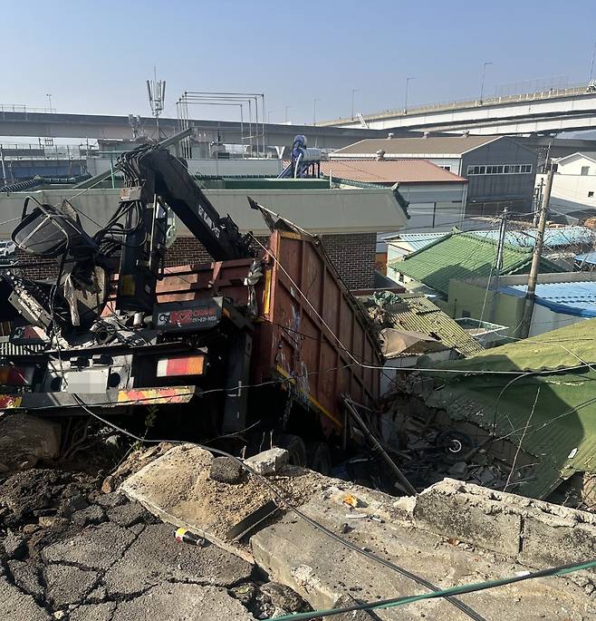 사고 현장 [독자 제공. 재판매 및 DB 금지]