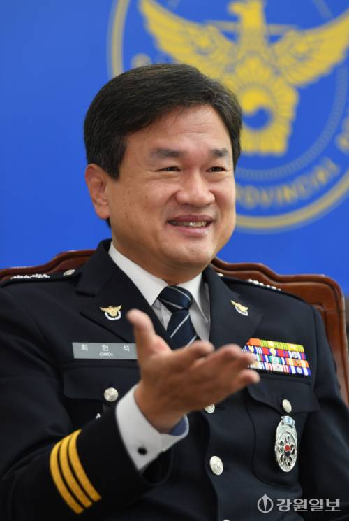 ◇최현석 강원경찰청장. 사진=박승선기자