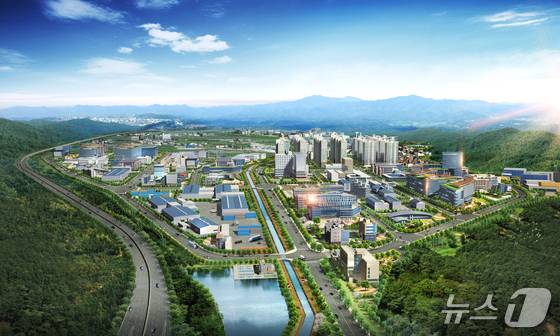 강원 원주시 부론일반산업단지 조감도. (재판매 및 DB금지) /뉴스1