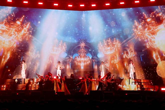 포레스텔라(배두훈, 강형호, 조민규, 고우림)는 지난 17, 18일 대구 엑스코 동관 4홀에서 2025-26 콘서트 'THE LEGACY(더 레거시)'를 개최했다. ⓒ비트인터렉티브