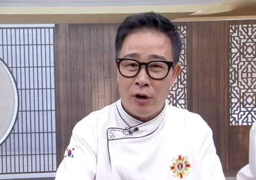 19일 홈쇼핑 방송에 출연한 임성근 셰프. /X(옛 트위터)