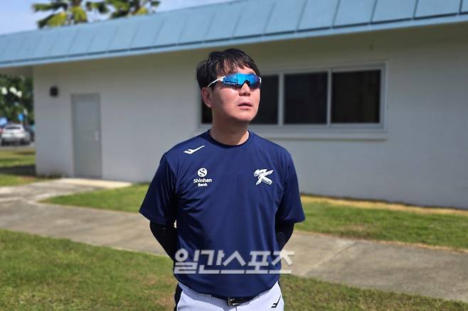 10일 사이판 올레아이 스포츠 콤플렉스에서 만난 류지현 대표팀 감독. 사이판=윤승재 기자