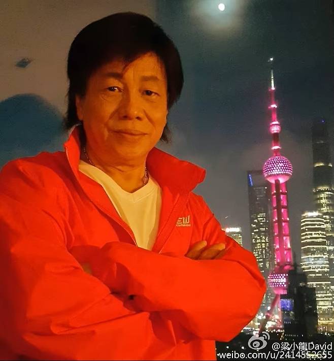 배우 양소룡. 양소룡 웨이보 캡처