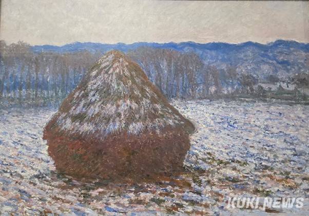 클로드 모네, 밀짚 더미, 1890~91, 캔버스에 유채, 65.8 × 92.3cm, 시카고 미술관