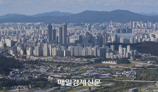 경기 동탄역 GTX 역세권 인근 아파트 단지 전경 [매경DB]