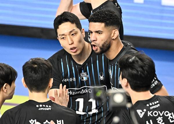 최민호는 후배들의 분발을 주문했다. 사진 제공= KOVO