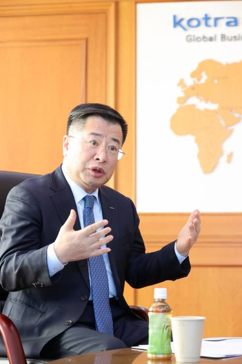 강경성 코트라 사장/사진=코트라