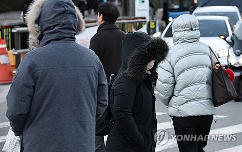 출근길 강추위 [연합뉴스 제공]
