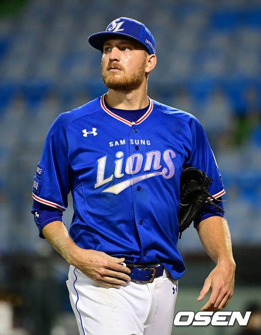 삼성 시절 마이크 몽고메리 2021.08.17 /OSEN DB