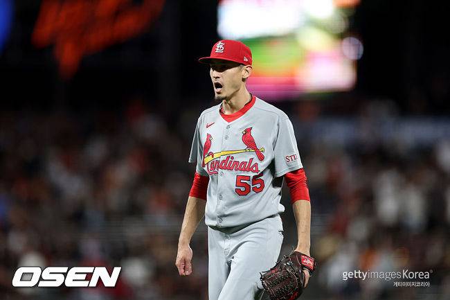 [사진] 세인트루이스 라일리 오브라이언 ⓒGettyimages(무단전재 및 재배포 금지)