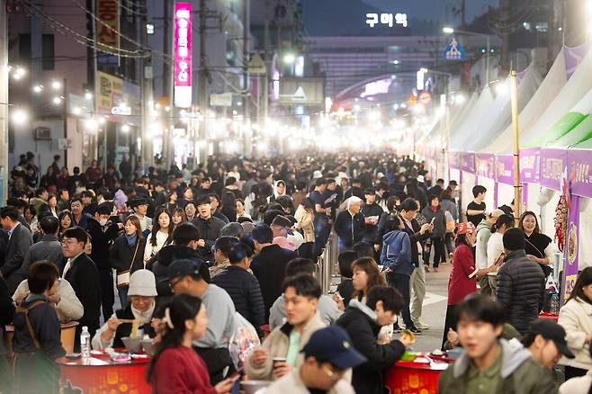 2025년 구미 라면축제 현장 ⓒ경북도 제공