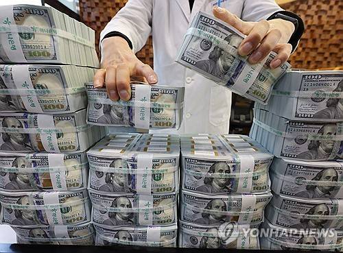 미국 달러화 ※ 기사와 직접 관계 없습니다. [연합뉴스 자료사진. 재배포 DB 금지]
