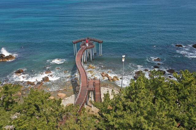 포항시 흥해읍 이가리 해변의 닻 전망대. 포항시 제공