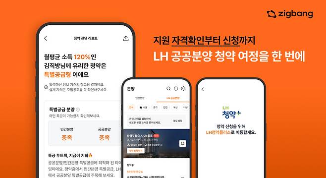 청약 진단 서비스 이미지. (자료=직방)