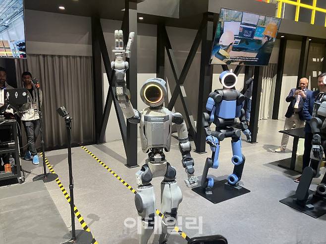 CES 2026 전시장에 모습을 드러낸 아틀라스 (사진=정병묵 기자)