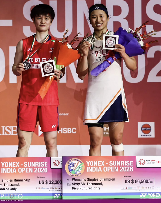 中 경악 세계 1·2위 격차가 맞나?… 안세영, 인도오픈 우승 확률 '6배' 이미 점쳐졌다