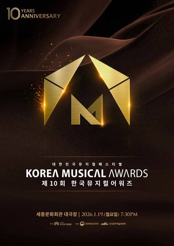 한국뮤지컬어워즈 포스터. (사)한국뮤지컬협회 제공.