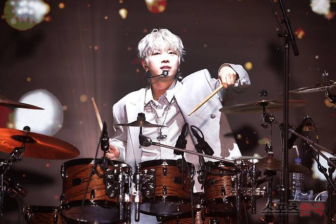 첫 번재 정규앨범 '이볼브(EVOLVE)' 발매 기념 미디어 쇼케이스에 참석한 그룹 캐치더영 최정모. 2026.1.19 ⓒ이혜영 기자 lhy@hankooki.com