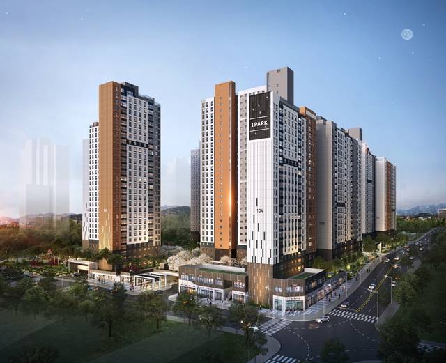 경산 아이파크 조감도