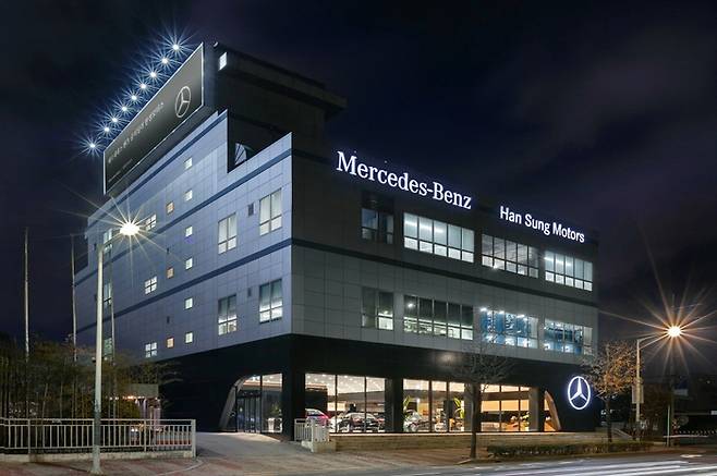 메르세데스-벤츠 사상 전시장 및 서비스센터