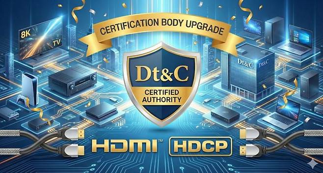 디티앤씨, 독자적인 공인 HDMI 인증기관 승격