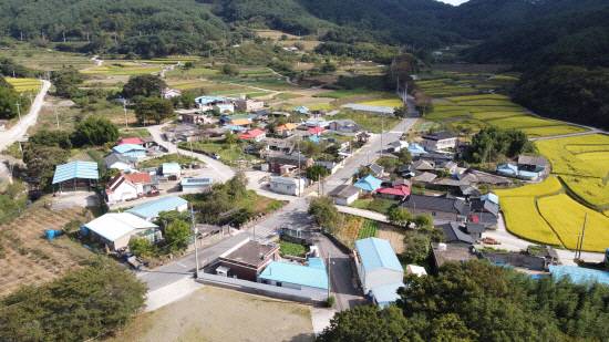경남 의령군 대의면의 농촌체험휴양마을.