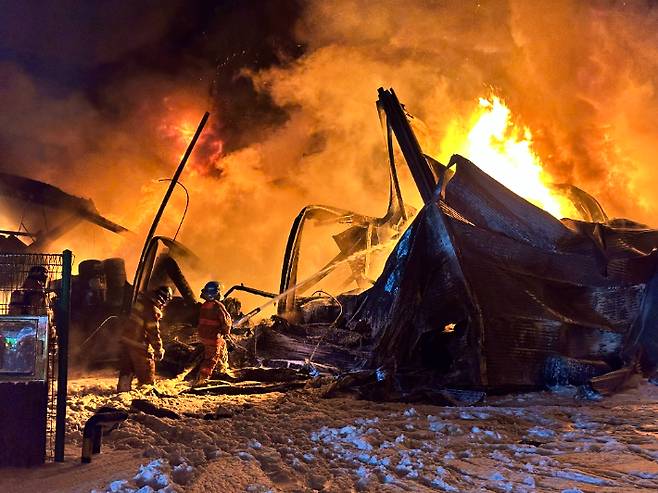 충북소방본부 제공