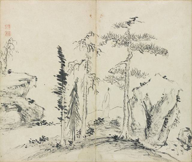 ▲추사 김정희의 '고사소요'ⓒ간송미술문화재단 제공