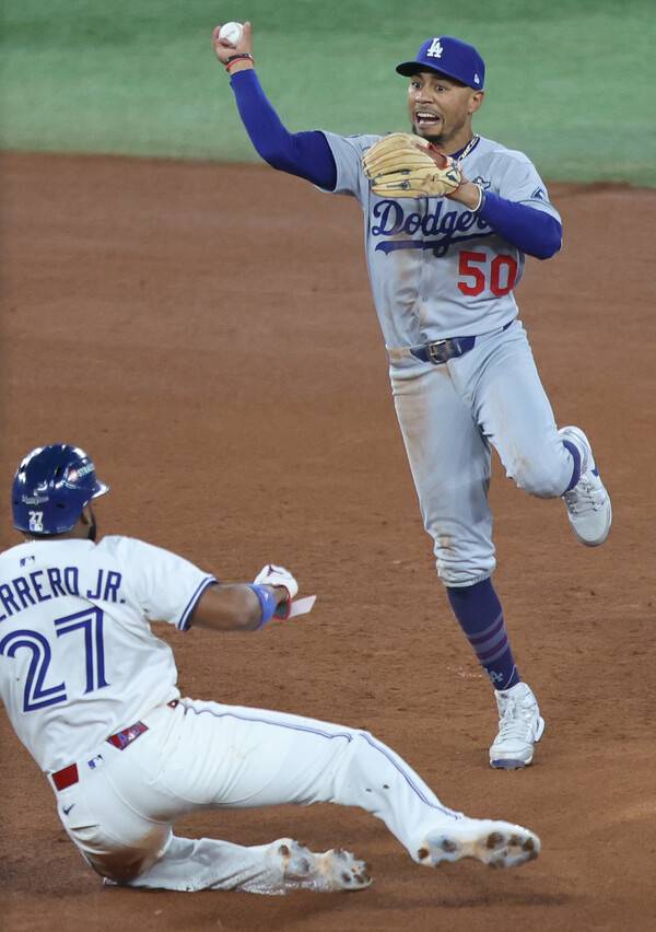 ▲ LA다저스 무키 베츠. ⓒ연합뉴스/AP