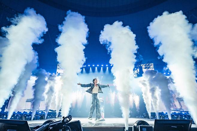 뉴욕의 상징이 선택한 얼굴..엠파이어 스테이트 빌딩, 진 영상으로 BTS 컴백 기념